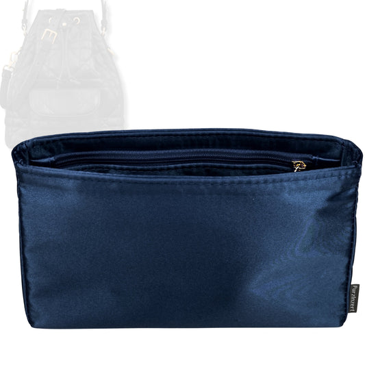 Bag Insert for (Dior, Mini Caro Bucket Bag) Organizer Tote Purse Organiser Liner Shaper [Premium Silk Material]