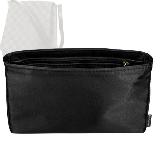 Bag Insert for (LV, Musette Salsa bag) Organizer Tote Purse Organiser Liner Shaper [Premium Silk Material]
