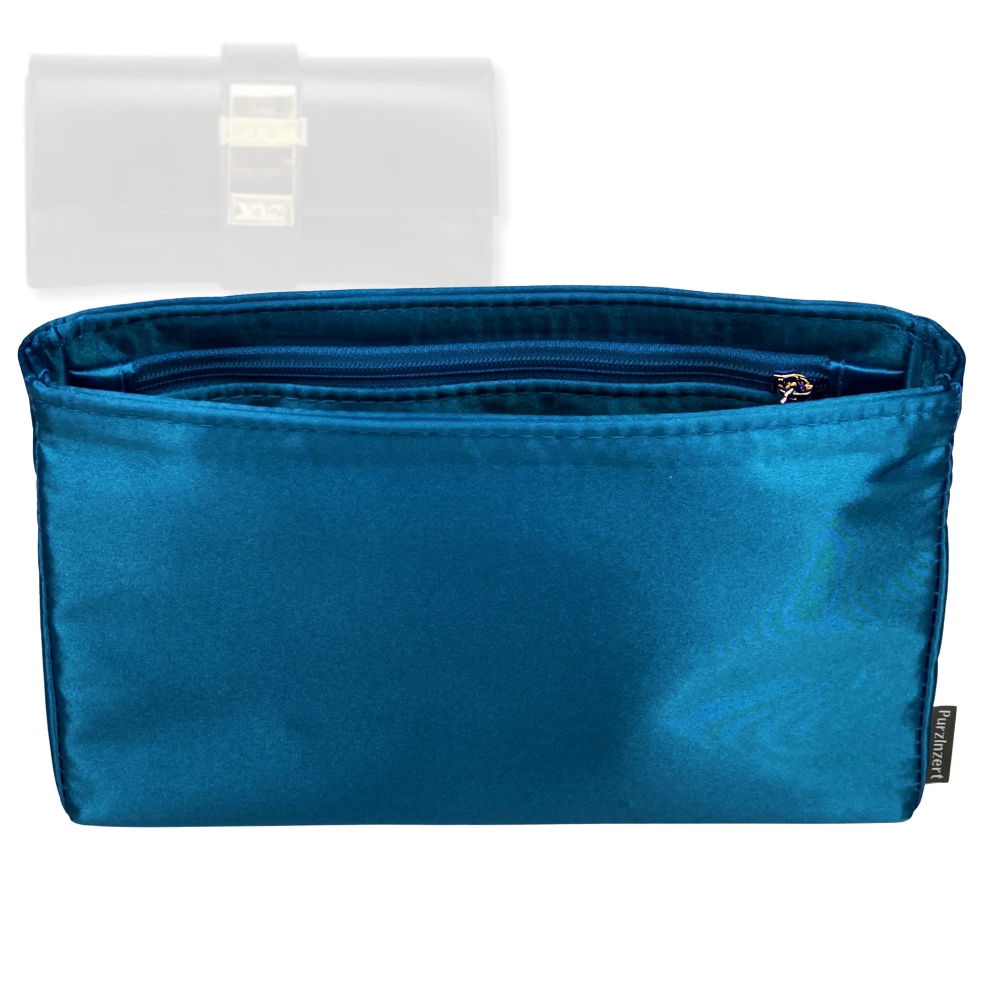Bag Insert for (Hermes, Medor Clutch 29cm) Organizer Tote Purse Organiser Liner Shaper [Premium Silk Material]