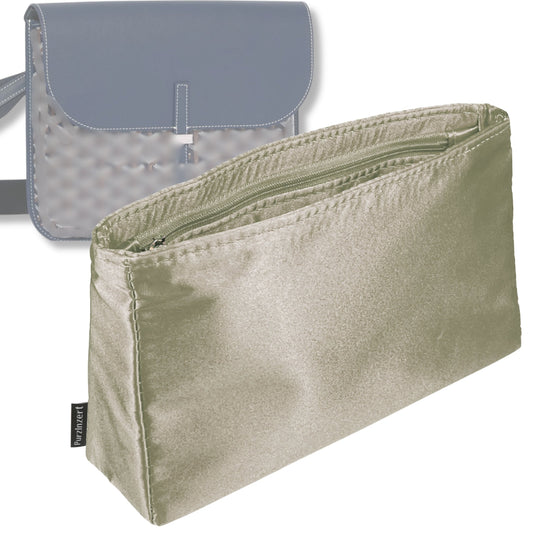 Bag Insert for (Goyard, Coursier Messenger bag) Organizer Tote Purse Organiser Liner Shaper [Premium Silk Material]