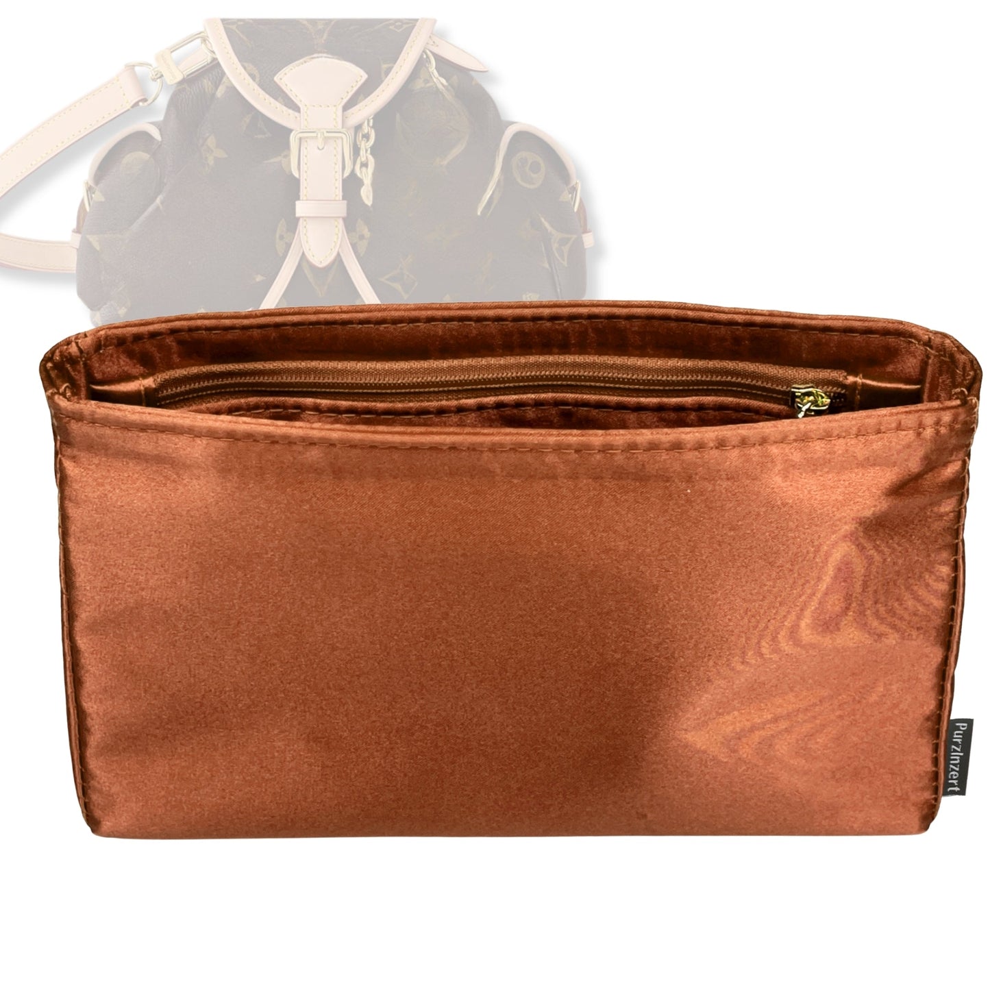 Bag Insert for (LV, Odyssee Bag) Organizer Tote Purse Organiser Liner Shaper [Premium Silk Material]
