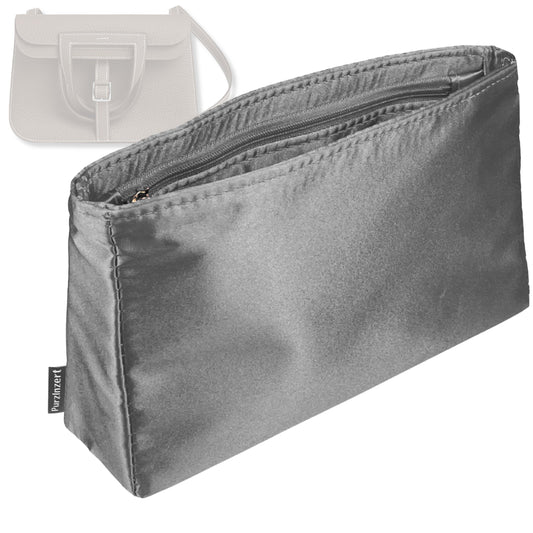 Bag Insert for (Hermes, Halzan 22) Organizer Tote Purse Organiser Liner Shaper [Premium Silk Material]