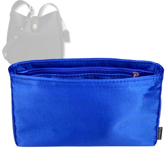 Bag Insert for (Coach, Hadley Convertible Crossbody Bag) Organizer Tote Purse Organiser Liner Shaper [Premium Silk Material]