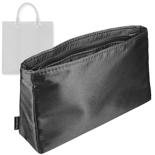 Bag Insert for (LV, Sac Plat) Organizer Tote Purse Organiser Liner Shaper [Premium Silk Material]