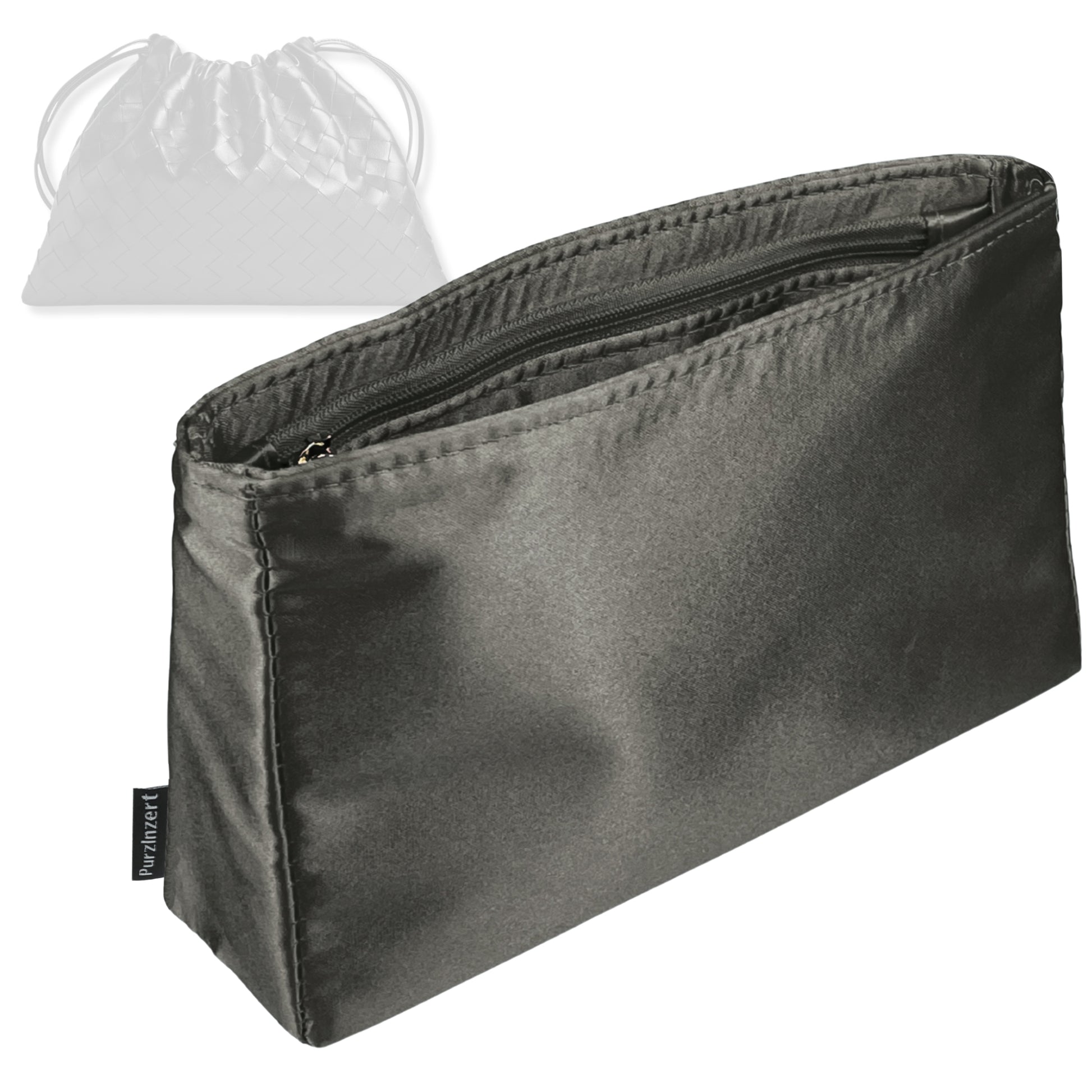 Bag Insert for (Bottega Veneta, Dustbag Medium) Organizer Tote Purse Organiser Liner Shaper [Premium Silk Material]