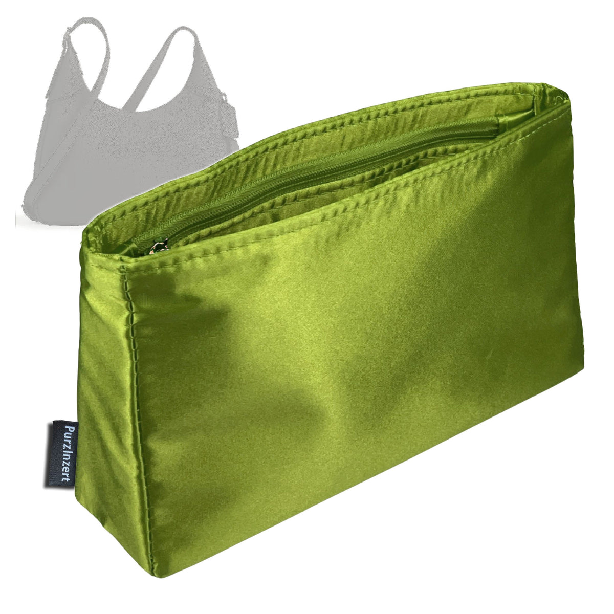 Bag Insert for (Coach, Ella Shoulder Bag) Organizer Tote Purse Organiser Liner Shaper [Premium Silk Material]