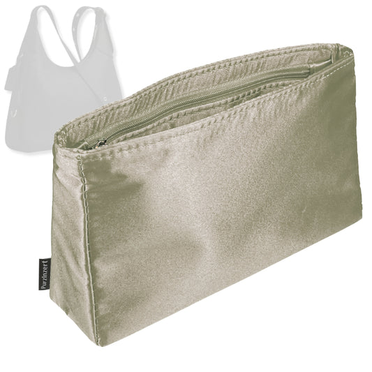 Bag Insert for (Coach, Ella Shoulder Bag) Organizer Tote Purse Organiser Liner Shaper [Premium Silk Material]