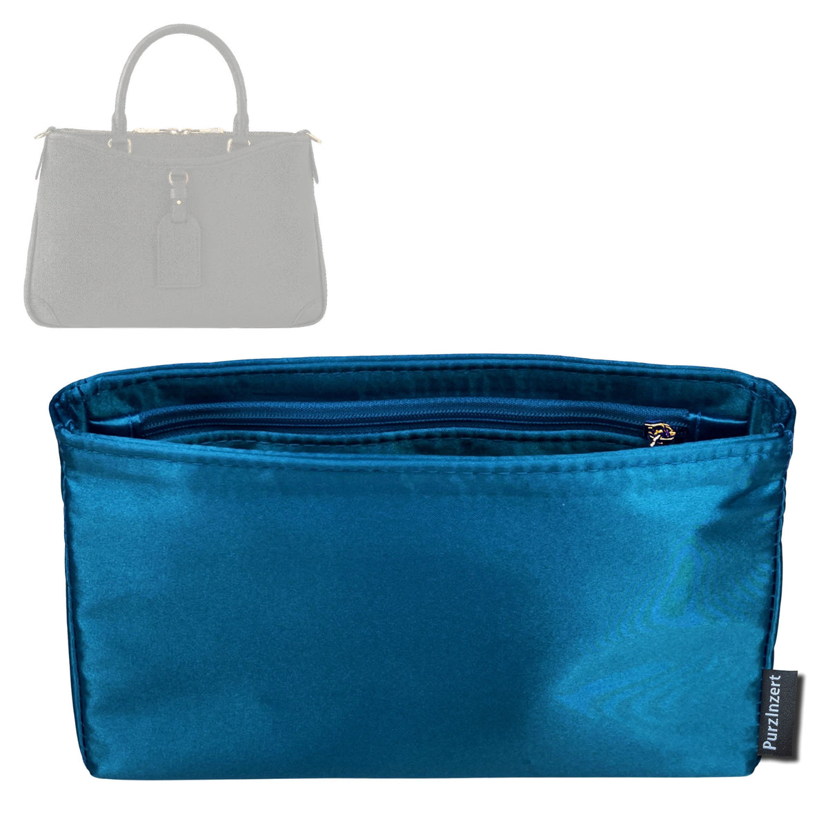 Bag Insert for (LV, Trianon PM) Organizer Tote Purse Organiser Liner Shaper [Premium Silk Material]