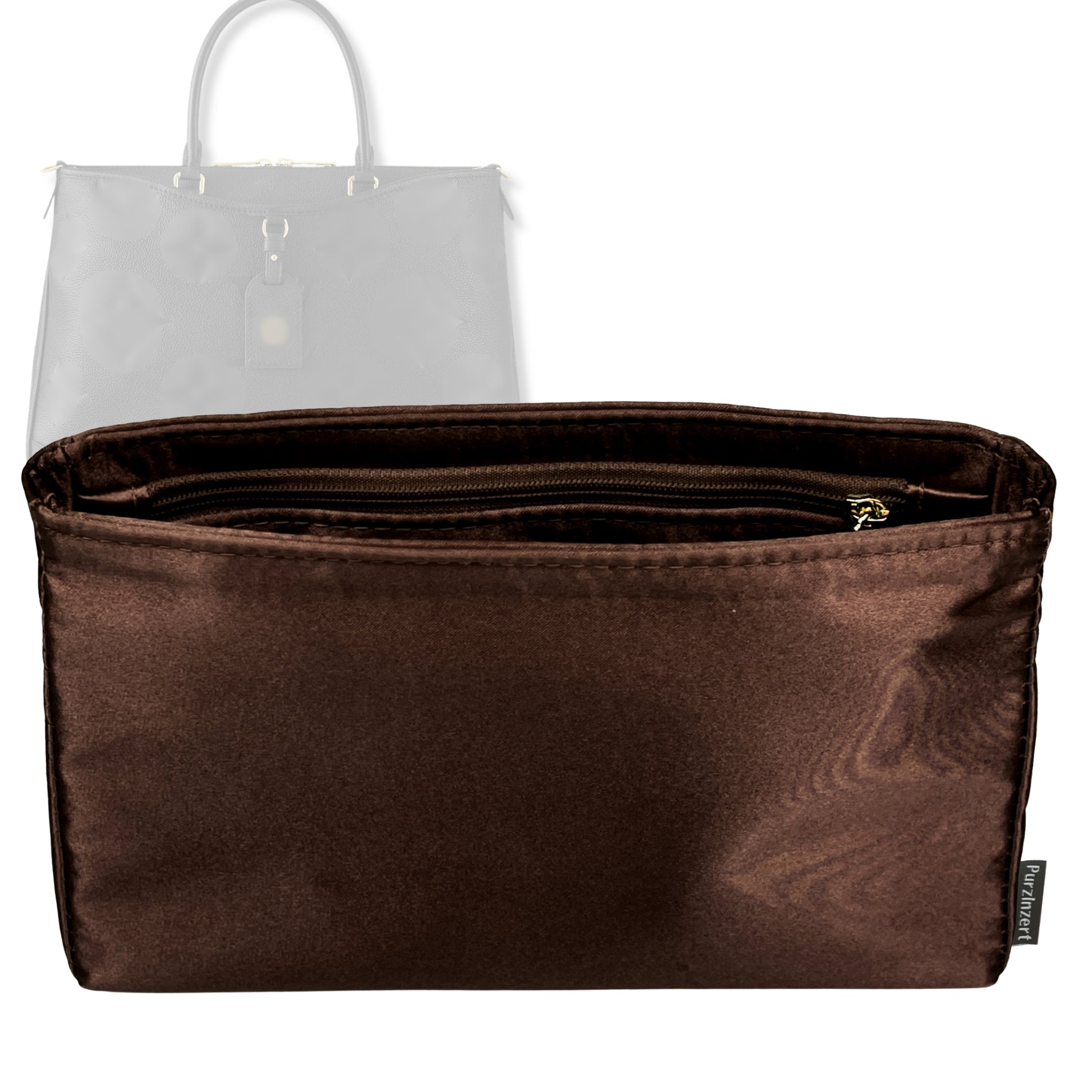 Bag Insert for (LV, Trianon PM) Organizer Tote Purse Organiser Liner Shaper [Premium Silk Material]