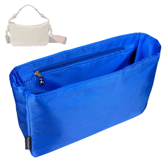 Bag Insert for (Gucci, Brera small crossbody bag) Organizer Tote Purse Organiser Liner Shaper [Premium Silk Material]