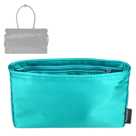 Bag Insert for (Prada, Bonnie large handbag) Organizer Tote Purse Organiser Liner Shaper [Premium Silk Material]
