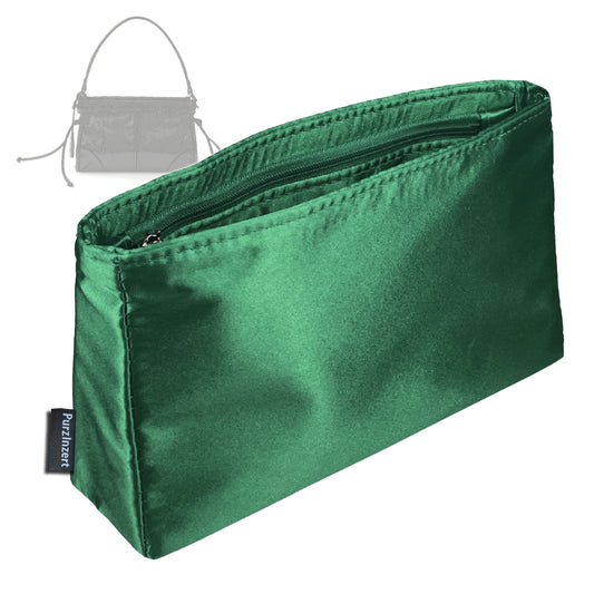 Bag Insert for (Prada, Bonnie small 26 handbag) Organizer Tote Purse Organiser Liner Shaper [Premium Silk Material]