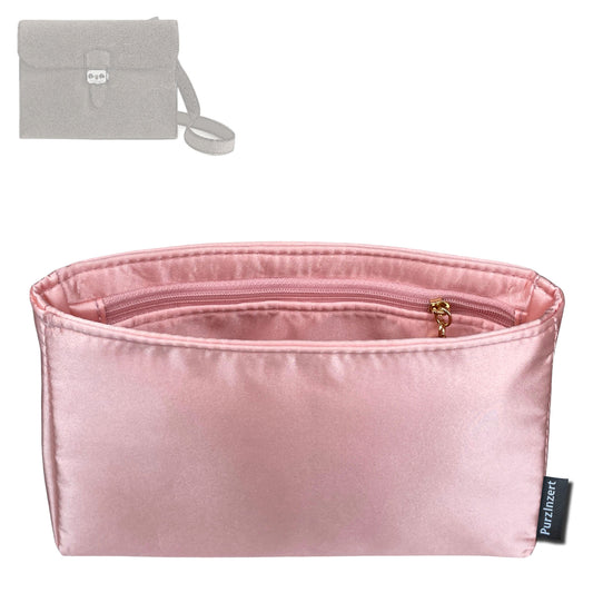 Bag Insert for (Hermes, Sac a depeches 29 messenger bag) Organizer Tote Purse Organiser Liner Shaper [Premium Silk Material]