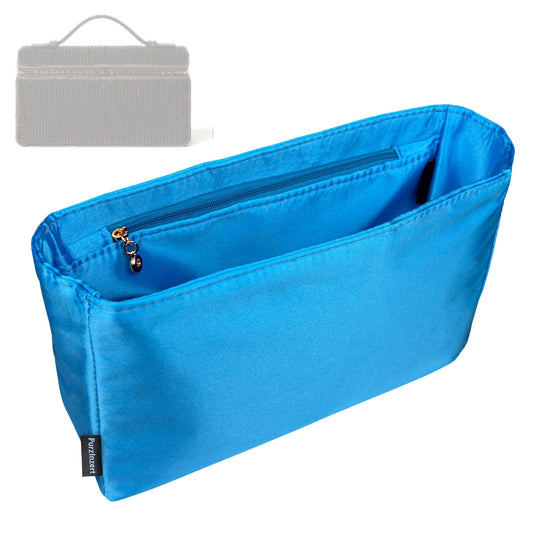 Bag Insert for (Loro Piana, Extra Pocket L19) Organizer Tote Purse Organiser Liner Shaper [Premium Silk Material]