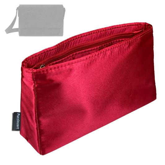 Bag Insert for (LV, Speed Messenger) Organizer Tote Purse Organiser Liner Shaper [Premium Silk Material]