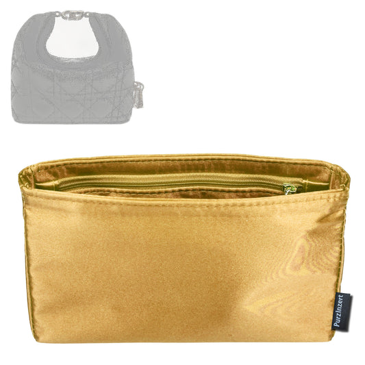 Bag Insert for (Dior, Mini Toujours Hobo) Organizer Tote Purse Organiser Liner Shaper [Premium Silk Material]
