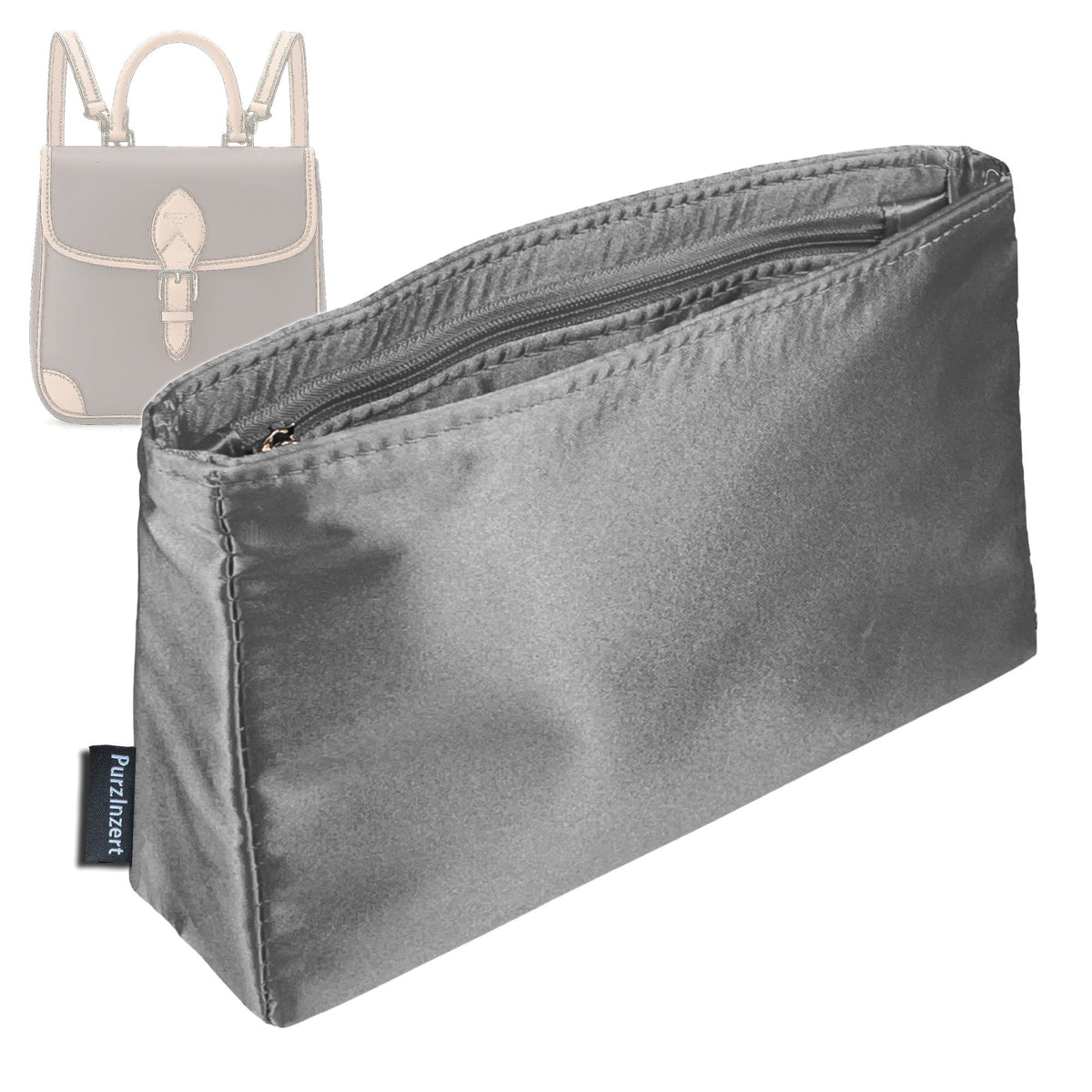 Bag Insert for (LV, Diane Backpack PM) Organizer Tote Purse Organiser Liner Shaper [Premium Silk Material]
