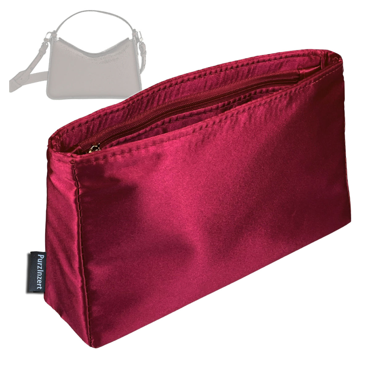 Bag Insert for (TheHorse, Clementine Bag) Organizer Tote Purse Organiser Liner Shaper [Premium Silk Material]