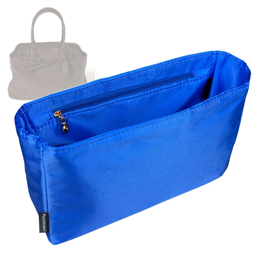 Bag Insert for (Miu Miu, Aventure Nappa Leather Bag) Organizer Tote Purse Organiser Liner Shaper [Premium Silk Material]