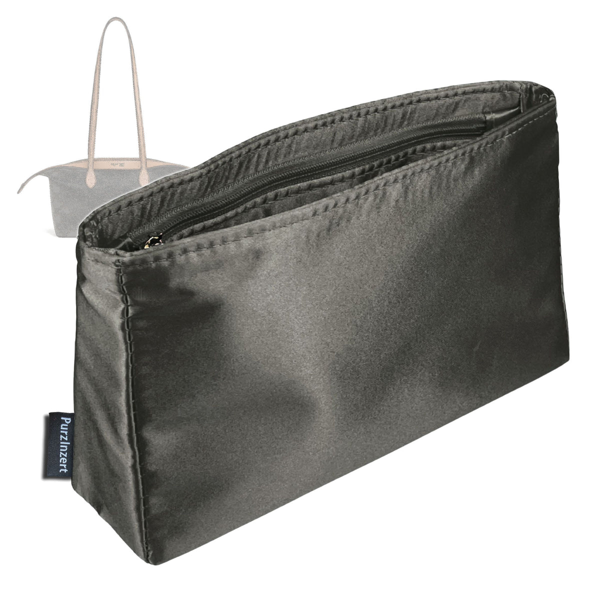 Bag Insert for (Celine, Small Little Duffle) Organizer Tote Purse Organiser Liner Shaper [Premium Silk Material]