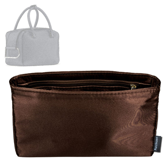 Bag Insert for (Delvaux, Cool Box MM) Organizer Tote Purse Organiser Liner Shaper [Premium Silk Material]