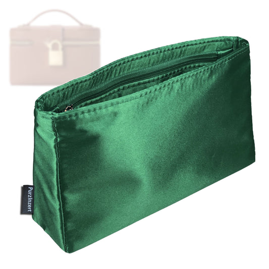 Bag Insert for (LV, Low Key Vanity Pouch) Organizer Tote Purse Organiser Liner Shaper [Premium Silk Material]