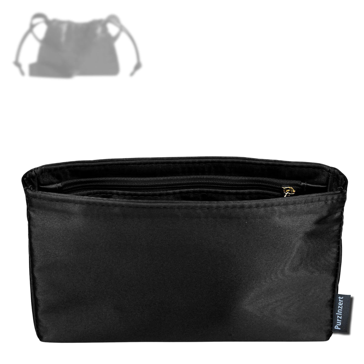 Bag Insert for (Bottega Veneta, DustBag Bike) Organizer Tote Purse Organiser Liner Shaper [Premium Silk Material]