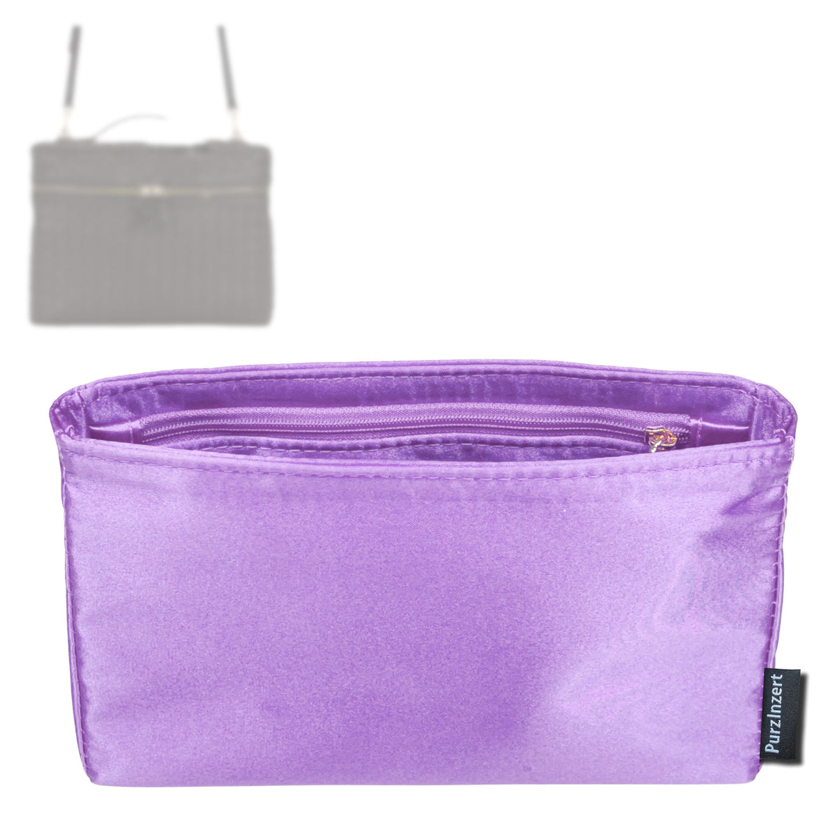 Bag Insert for (Bottega Veneta, Soft Vanity 843819) Organizer Tote Purse Organiser Liner Shaper [Premium Silk Material]