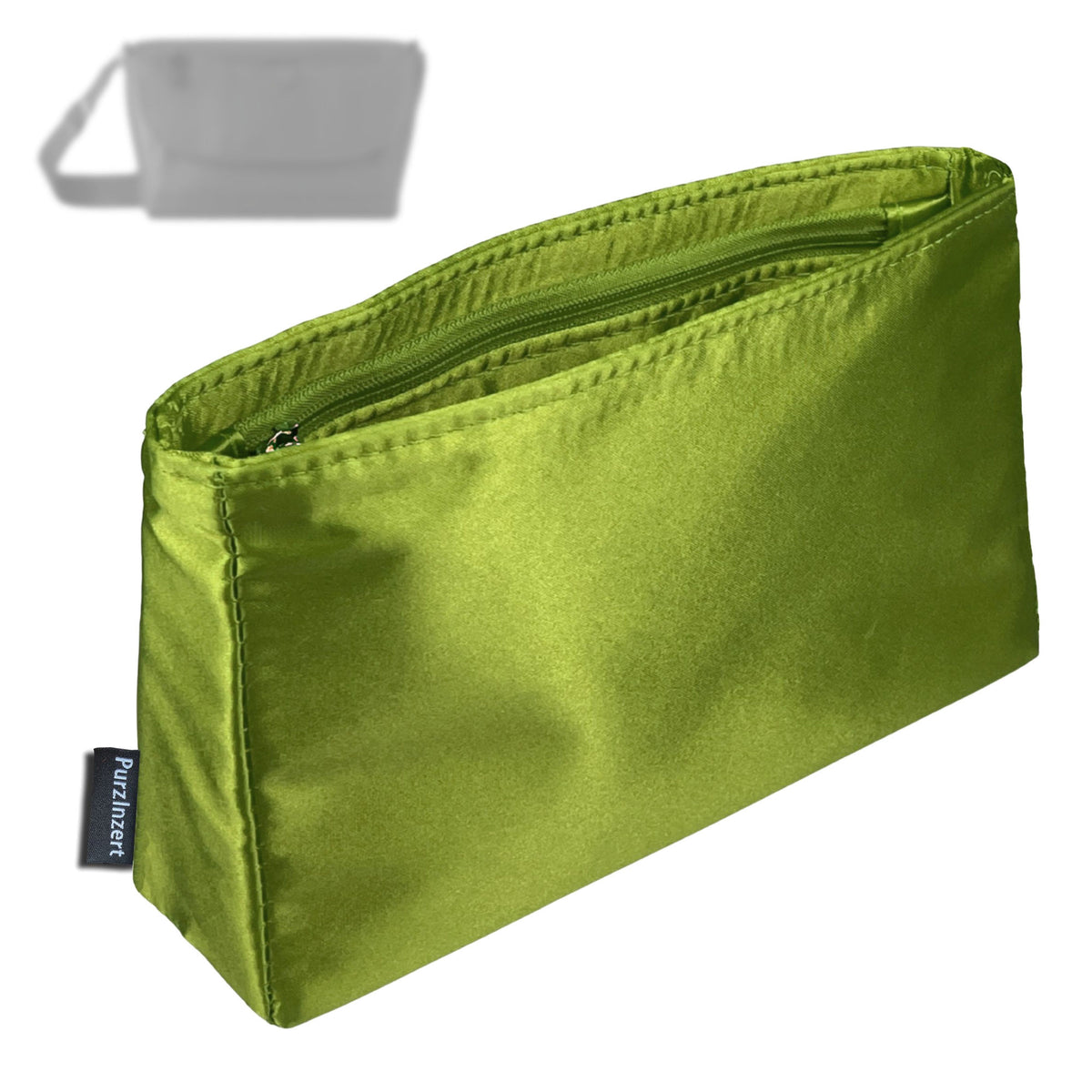 Bag Insert for (LV, Pulse Messenger) Organizer Tote Purse Organiser Liner Shaper [Premium Silk Material]