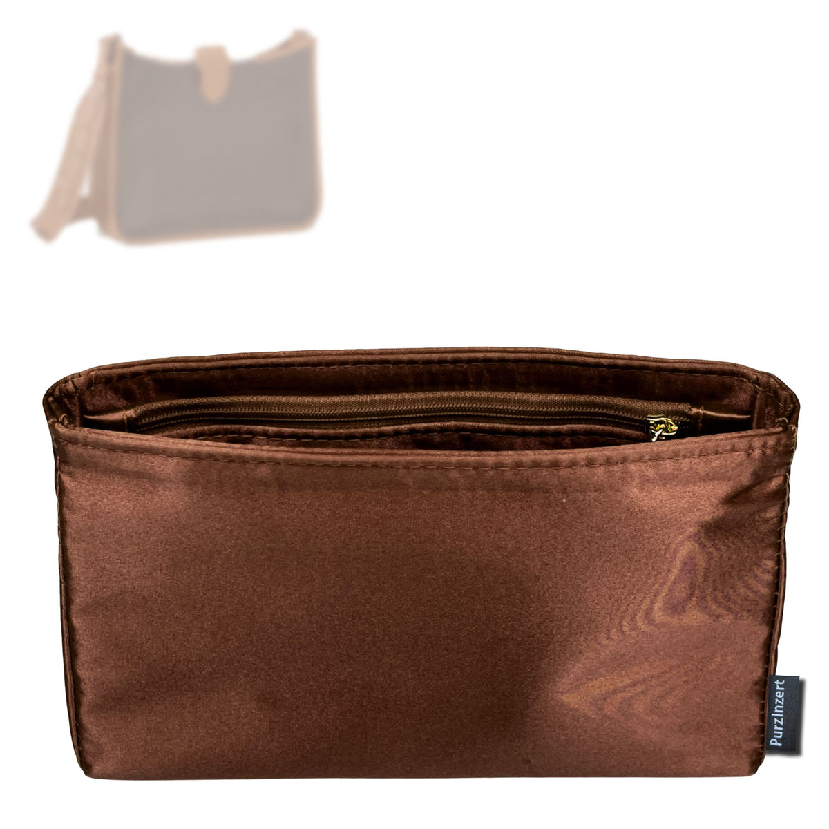 Bag Insert for (Goyard, Musette PM Bag) Organizer Tote Purse Organiser Liner Shaper [Premium Silk Material]