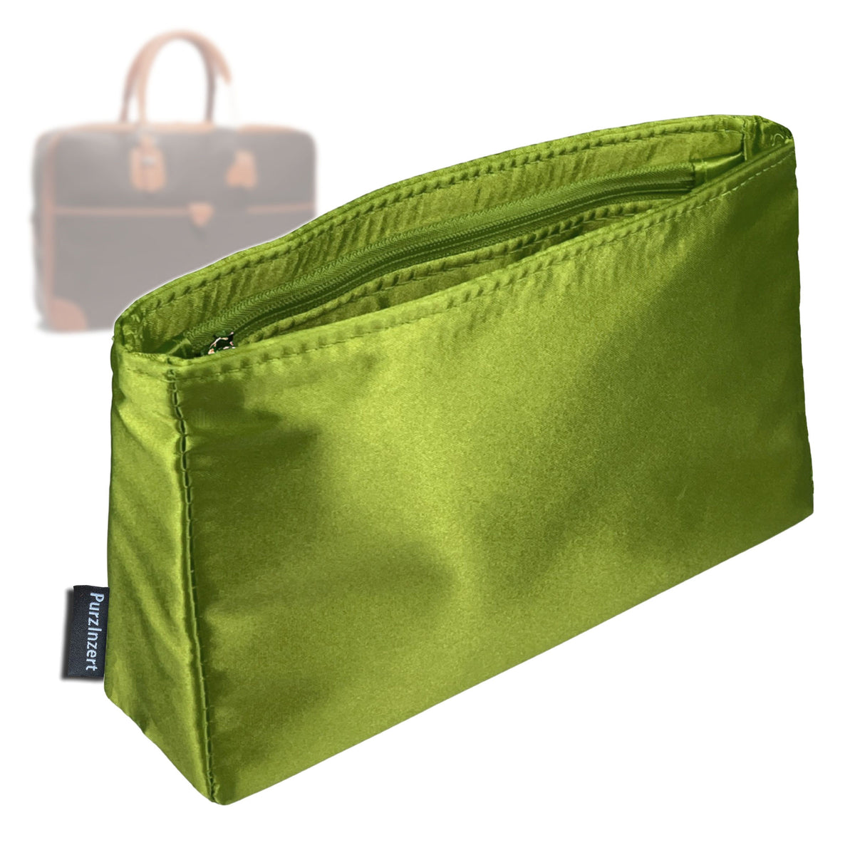 Bag Insert for (Goyard, Ambassade MM Document Case) Organizer Tote Purse Organiser Liner Shaper [Premium Silk Material]