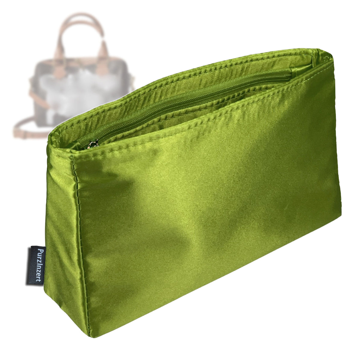 Bag Insert for (Celine, SMALL BOSTON IN Toile Triomphe) Organizer Tote Purse Organiser Liner Shaper [Premium Silk Material]