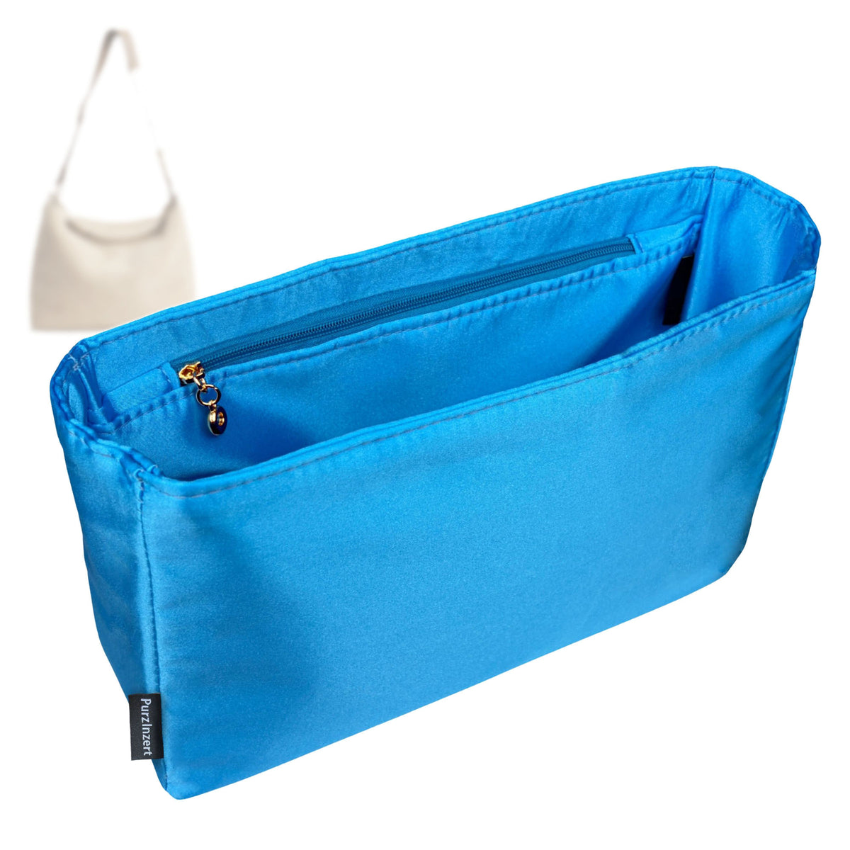 Bag Insert for (Dior, Dio*Alps Medium Diorly Bag) Organizer Tote Purse Organiser Liner Shaper [Premium Silk Material]