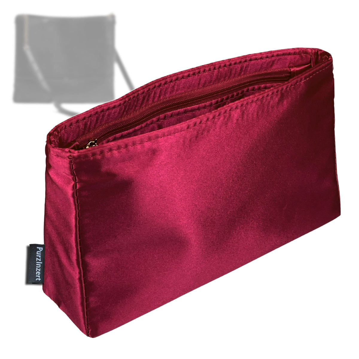 Bag Insert for (Dior, Trianon Bag with Chain) Organizer Tote Purse Organiser Liner Shaper [Premium Silk Material]