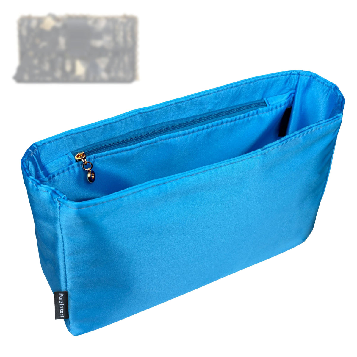 Bag Insert for (Dior, 30 Montaigne East-West Bag with Chain) Organizer Tote Purse Organiser Liner Shaper [Premium Silk Material]