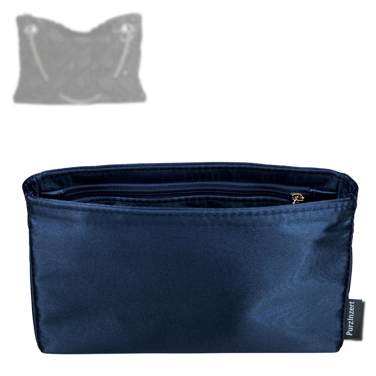 Bag Insert for (Dior, Medium Milly-La-Foret Bag) Organizer Tote Purse Organiser Liner Shaper [Premium Silk Material]