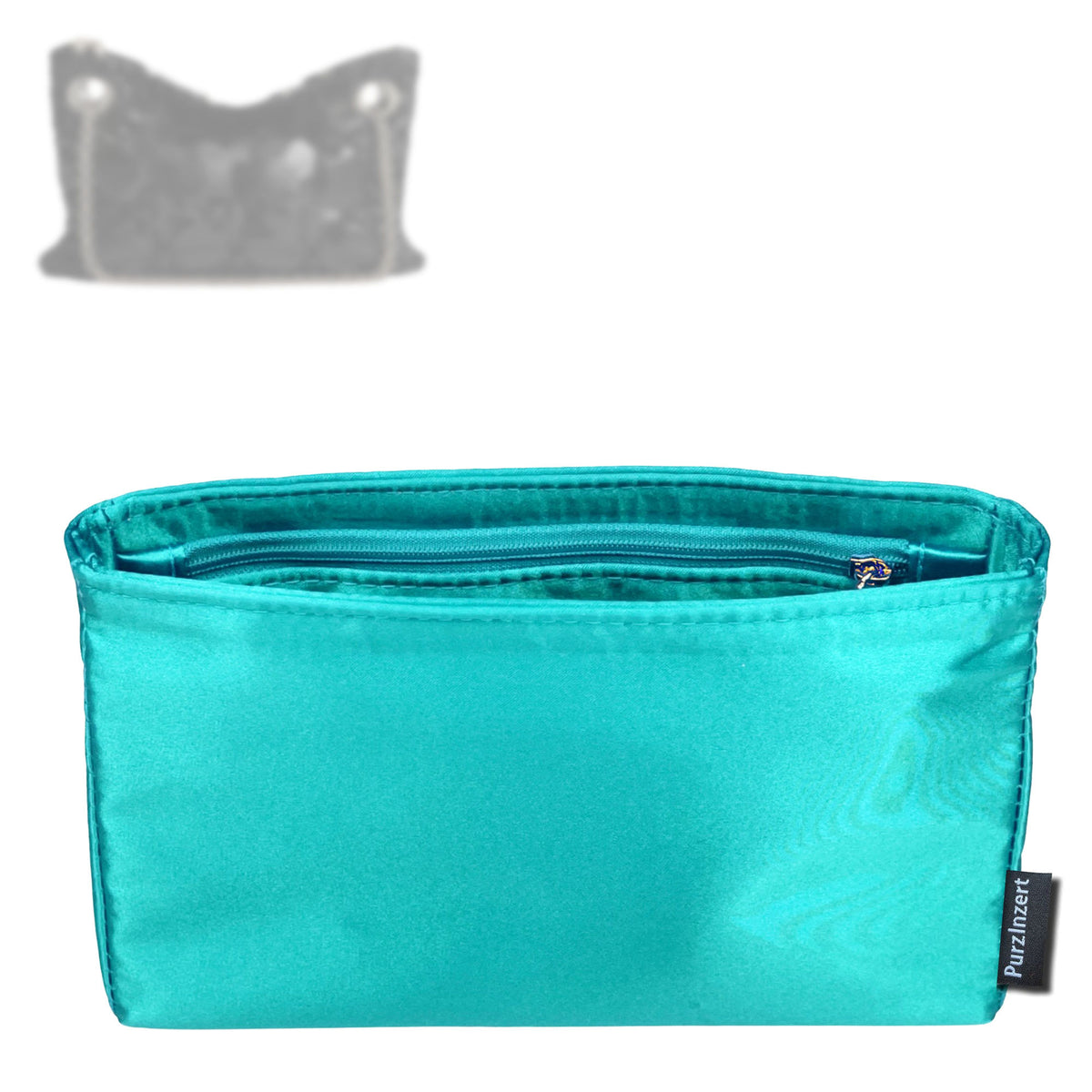 Bag Insert for (Dior, Small Milly-La-Foret Bag) Organizer Tote Purse Organiser Liner Shaper [Premium Silk Material]