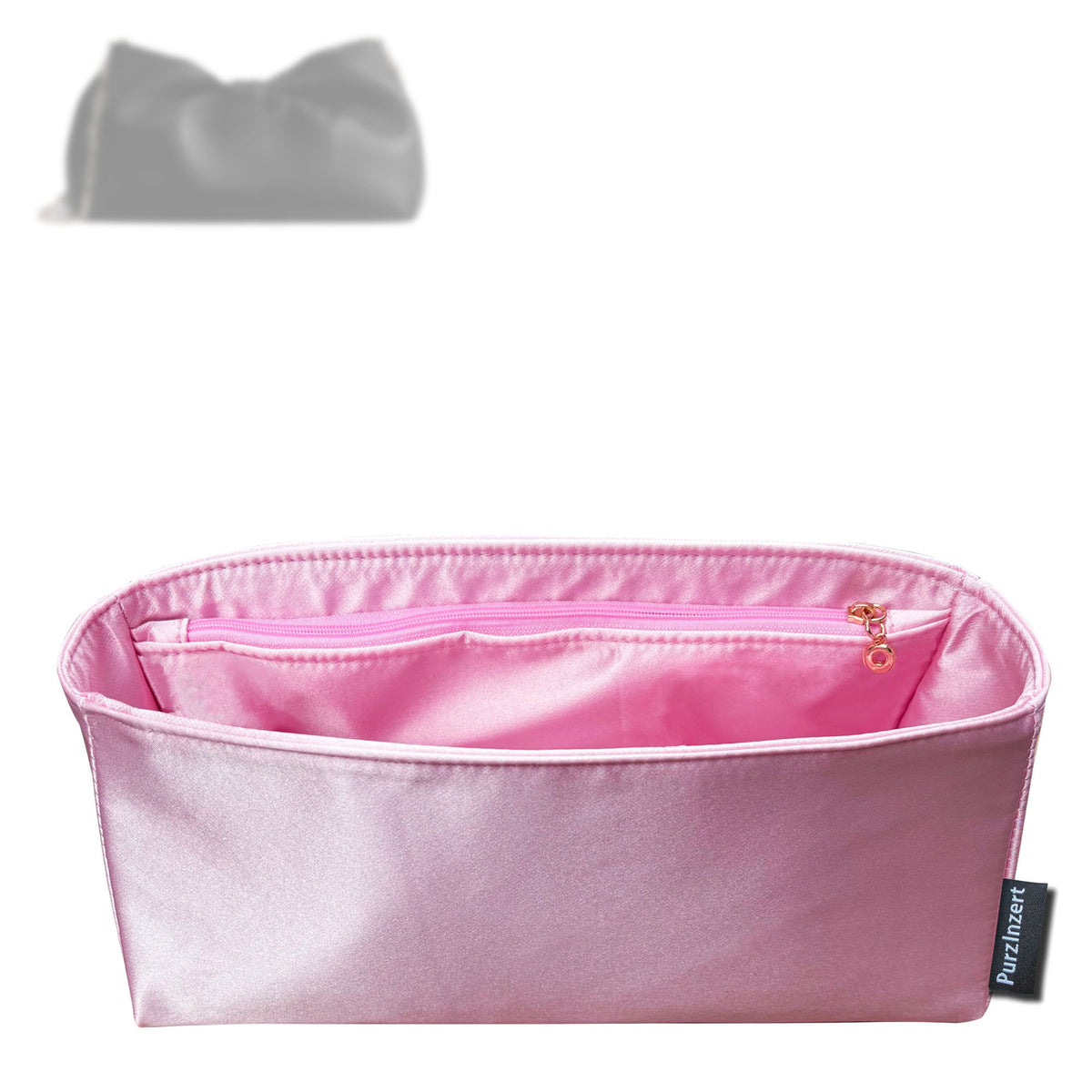 Bag Insert for (Dior, Medium Bow Bag) Organizer Tote Purse Organiser Liner Shaper [Premium Silk Material]