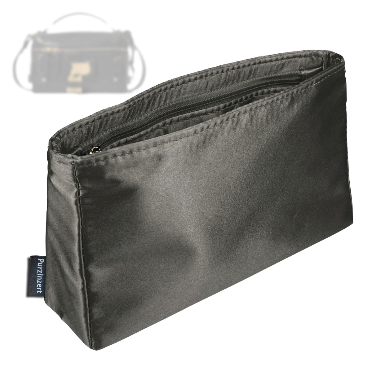 Bag Insert for (Chloe, Paddington Vanity Bag) Organizer Tote Purse Organiser Liner Shaper [Premium Silk Material]