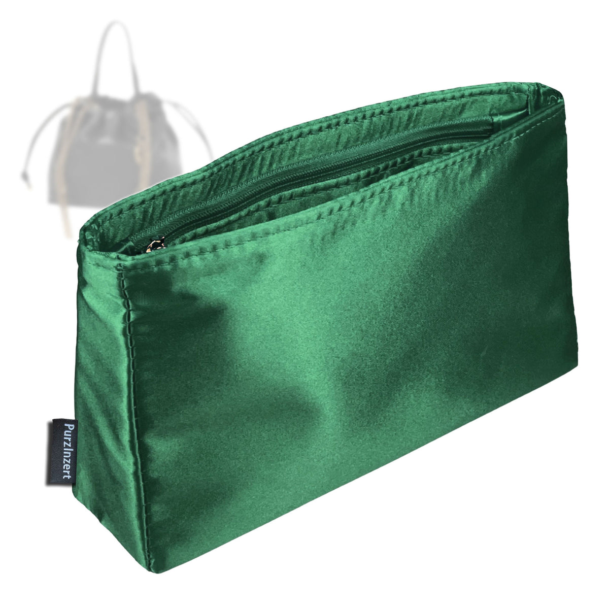 Bag Insert for (Chloe, Mini Icons Shoulder Bag With Chain) Organizer Tote Purse Organiser Liner Shaper [Premium Silk Material]
