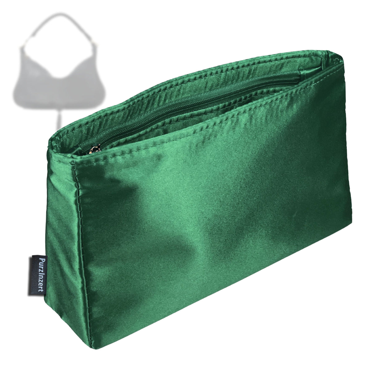 Bag Insert for (Chloe, Small Marcie Shoulder Bag) Organizer Tote Purse Organiser Liner Shaper [Premium Silk Material]
