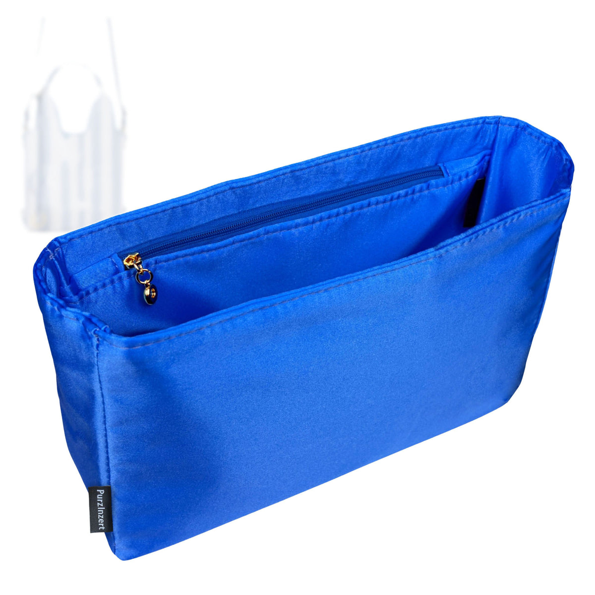Bag Insert for (Chloe, Mini Stripy Tote Bag) Organizer Tote Purse Organiser Liner Shaper [Premium Silk Material]