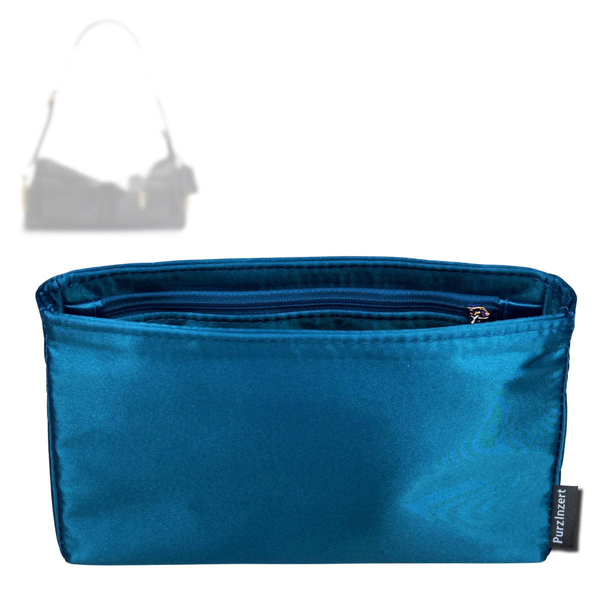 Bag Insert for (Coach, Turnlock Haversack Bag 27) Organizer Tote Purse Organiser Liner Shaper [Premium Silk Material]