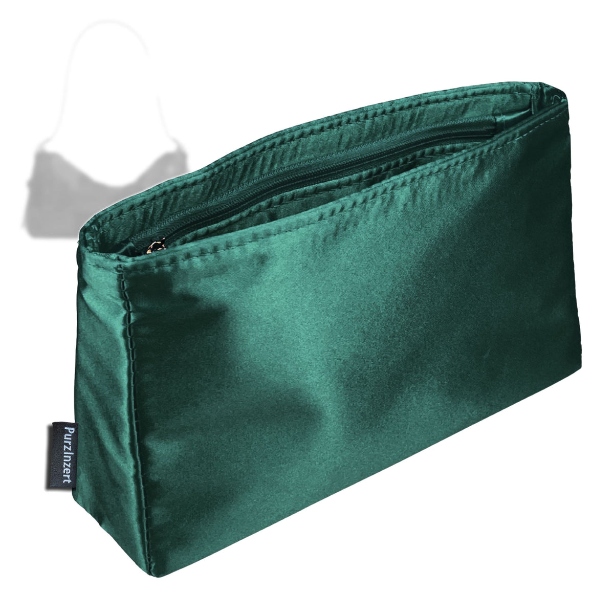 Bag Insert for (Coach, Alter Ego Small Slouchy Shoulder Bag) Organizer Tote Purse Organiser Liner Shaper [Premium Silk Material]