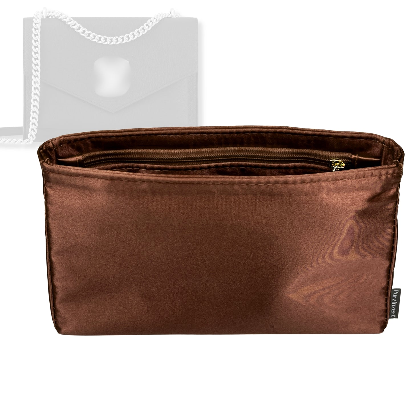 Bag Insert for (LV, MyLockme BB) Organizer Tote Purse Organiser Liner Shaper [Premium Silk Material]