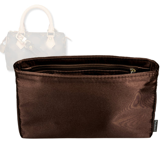 Bag Insert for (LV, Mini HL Speedy) Organizer Tote Purse Organiser Liner Shaper [Premium Silk Material]
