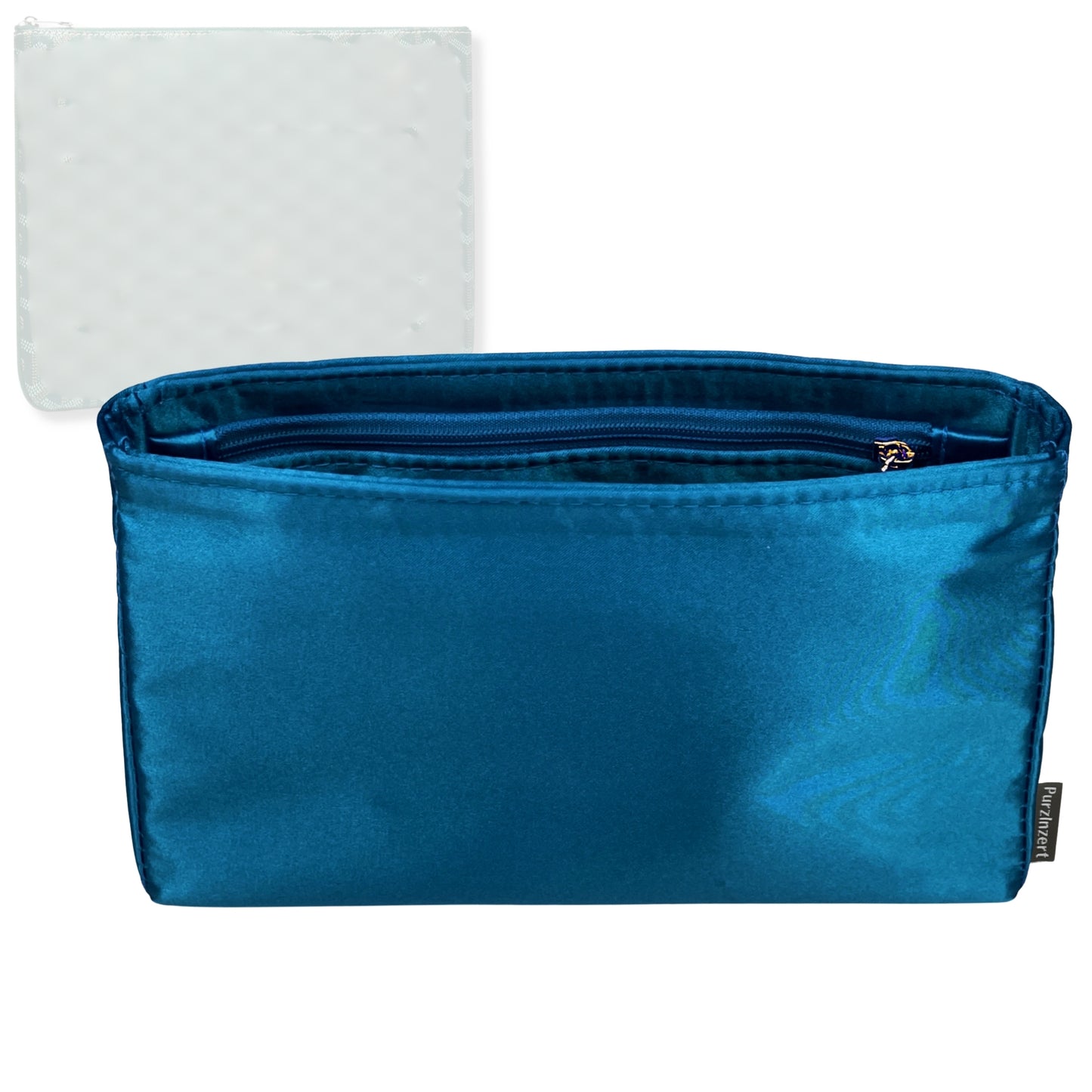 Bag Insert for (Goyard, Senat MM (Medium)) Organizer Tote Purse Organiser Liner Shaper [Premium Silk Material]