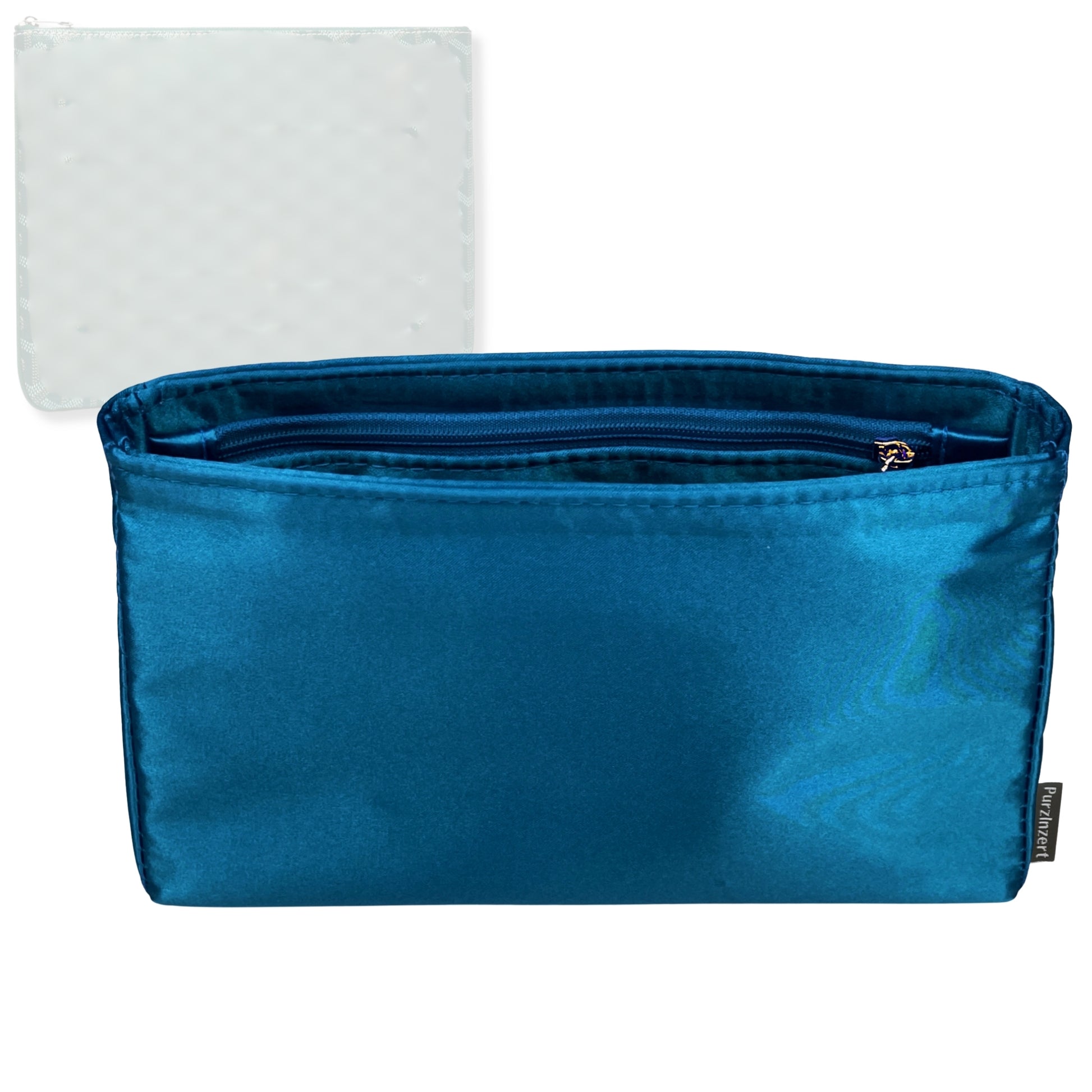 Bag Insert for (Goyard, Senat MM (Medium)) Organizer Tote Purse Organiser Liner Shaper [Premium Silk Material]