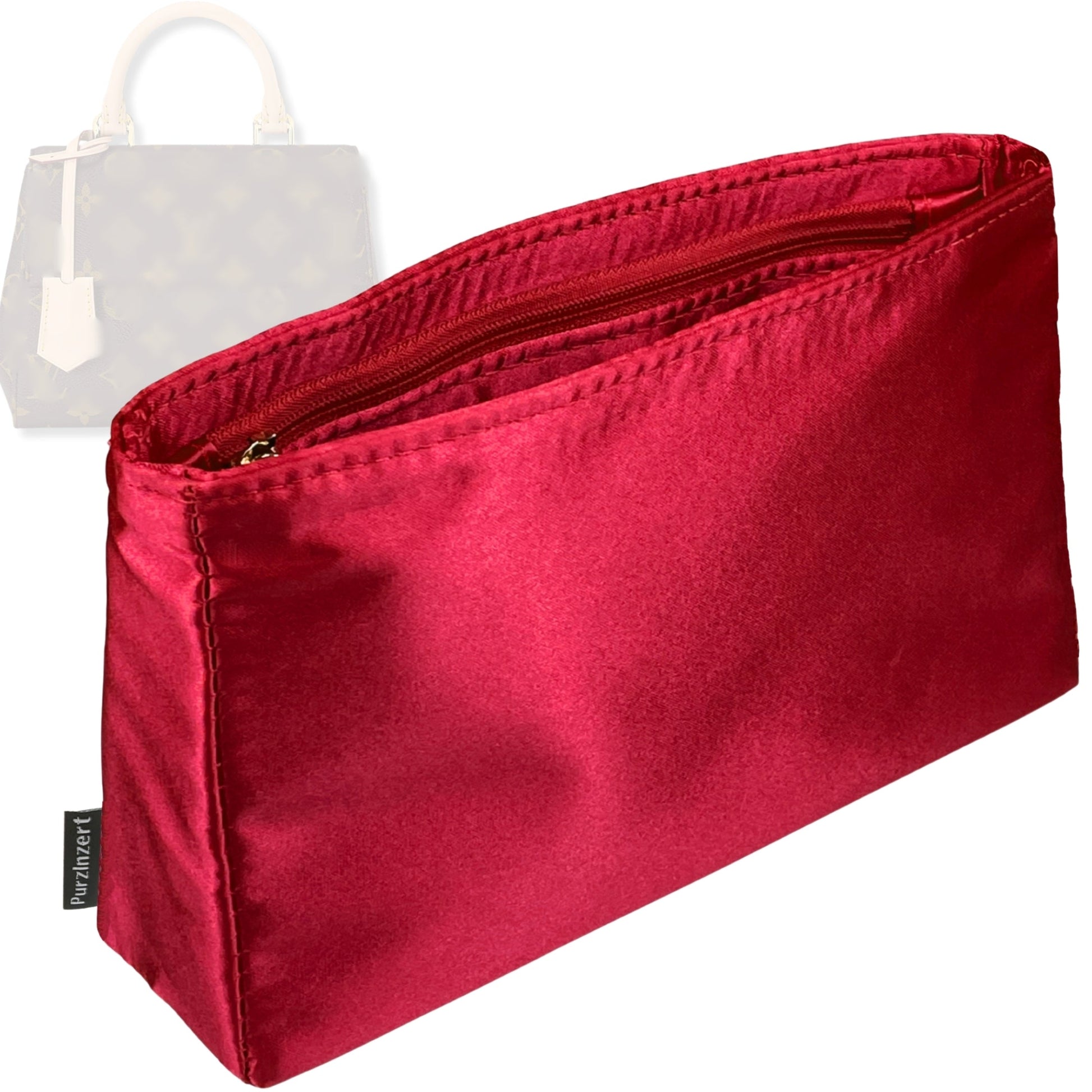 Bag Insert for (LV, Cluny BB) Organizer Tote Purse Organiser Liner Shaper [Premium Silk Material]
