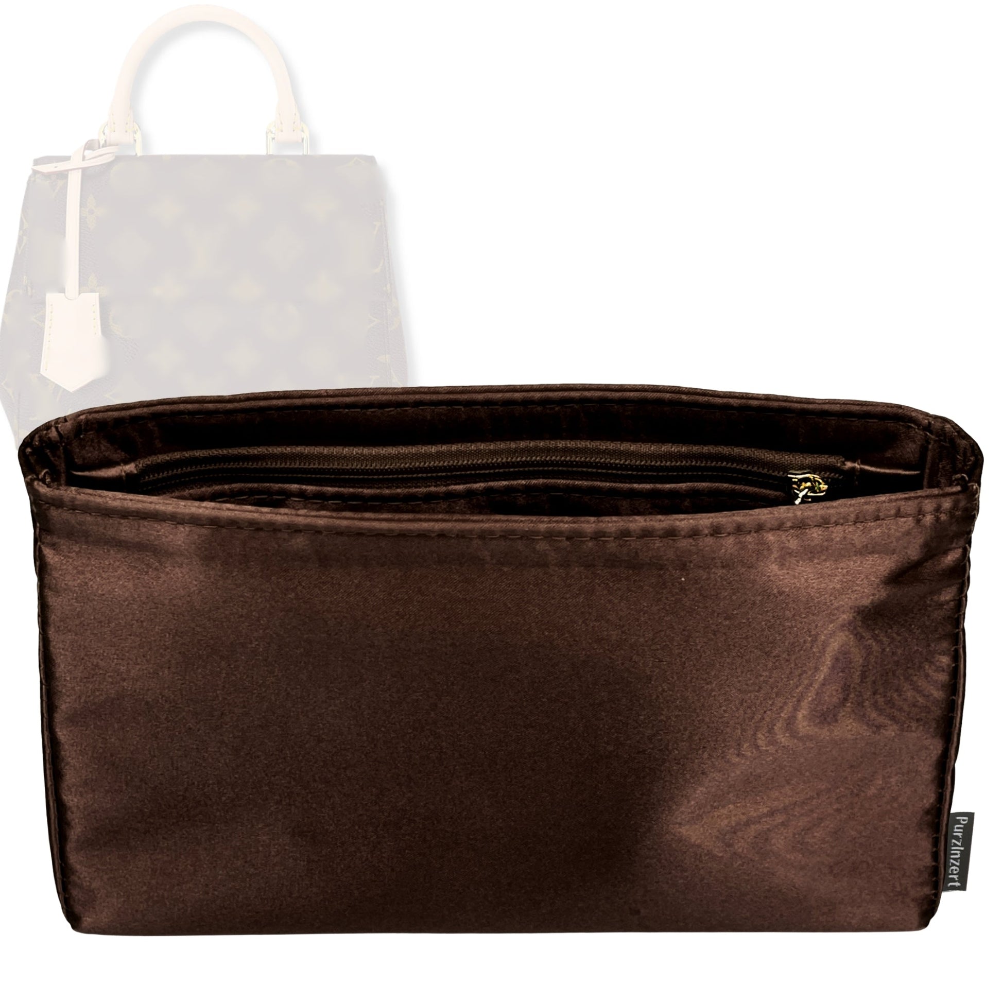 Bag Insert for (LV, Cluny MM (Medium)) Organizer Tote Purse Organiser Liner Shaper [Premium Silk Material]